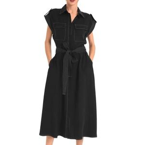Ciebon Josette Midi Shirt Dress